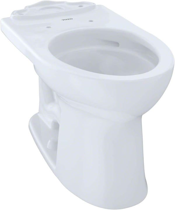 NEW Toto C454CUFG#01 Drake II Elongated Toilet Bowl with SanaGloss, Cotton