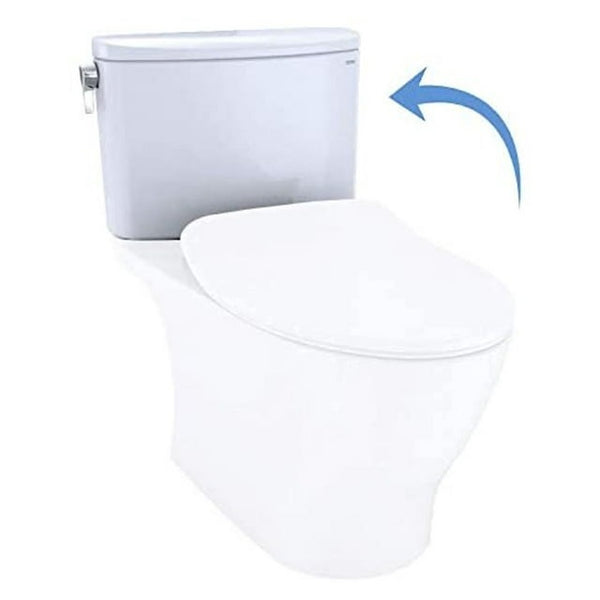 NEW Toto ST442EA Nexus 1.28 GPF Toilet Tank with Washlet Plus & Auto Flush Compatibility, Cotton White